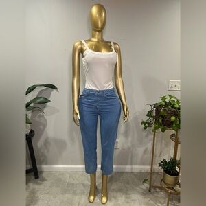 AGOLDE High-waisted blue denim jeans PARKER JEAN 27 #denim #highwaisted #90s
